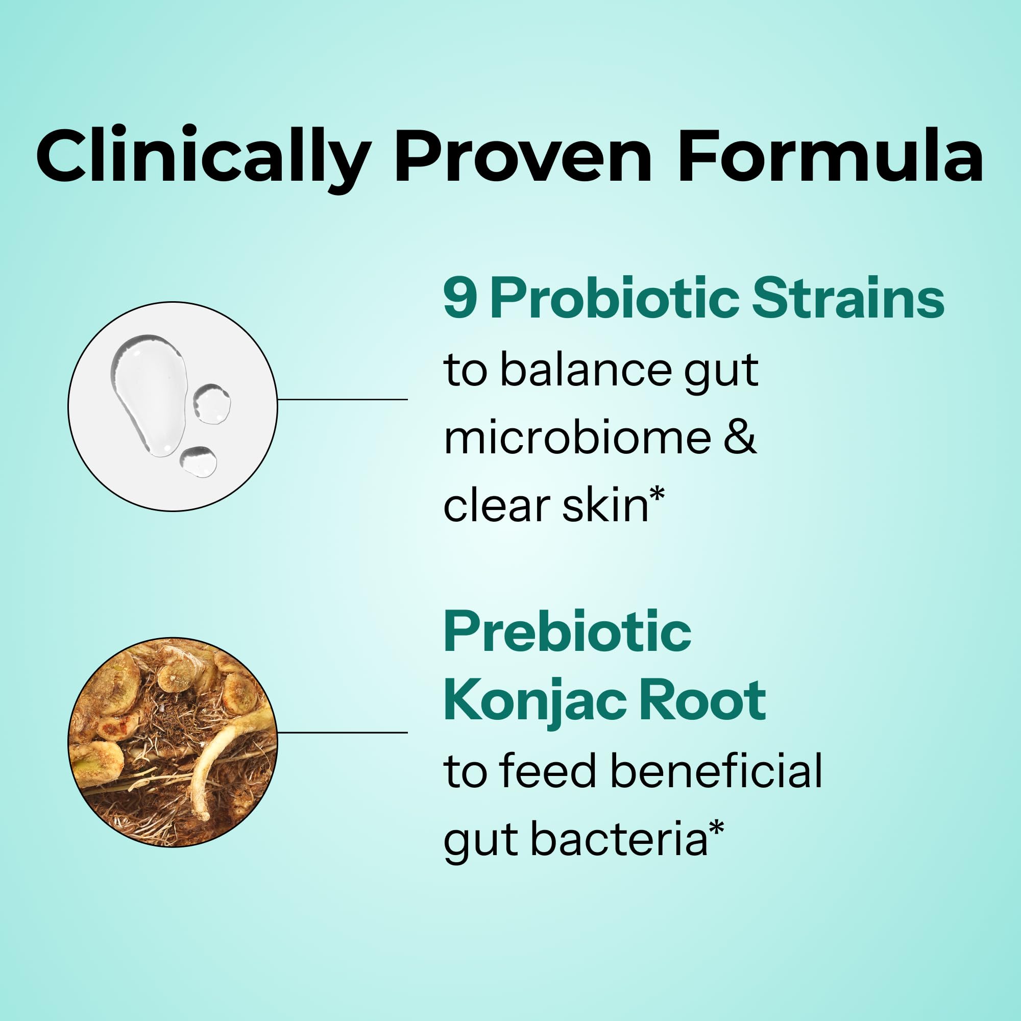 HUM Prebiotic + Probiotic Capsules on a wooden table