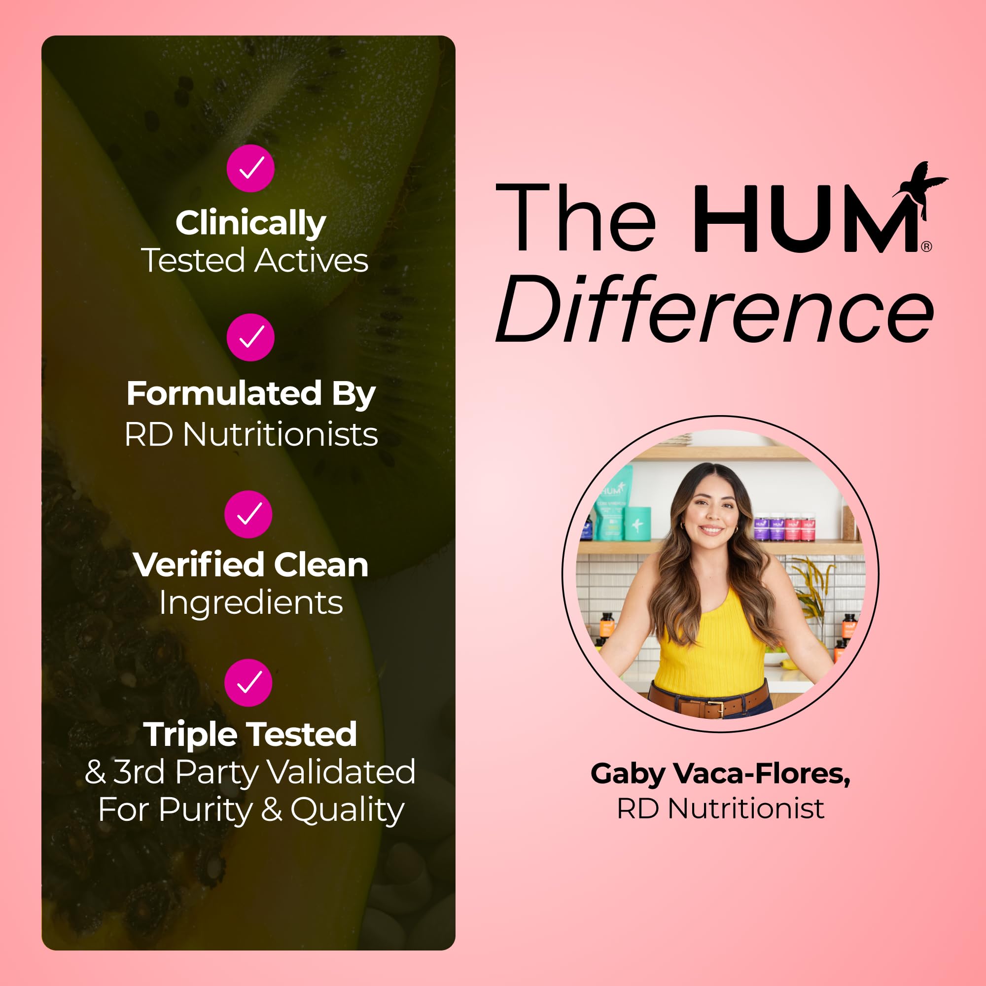 HUM Red Carpet Vitamin E & Black Currant Seed Oil Supplement lifestyle scene
