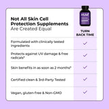 HUM Turn Back Time supplement package dimensions 10.3 x 5.6 x 4.1 cm