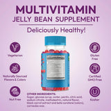 Human Beanz Multivitamin Jelly Bean Gummies with fresh berries