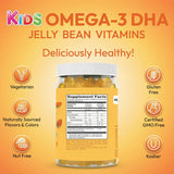 Human Beanz Omega-3 Kids Gummies in a child's hand