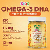 Human Beanz Omega-3 Kids Gummies jelly beans in Citrus Blast flavour