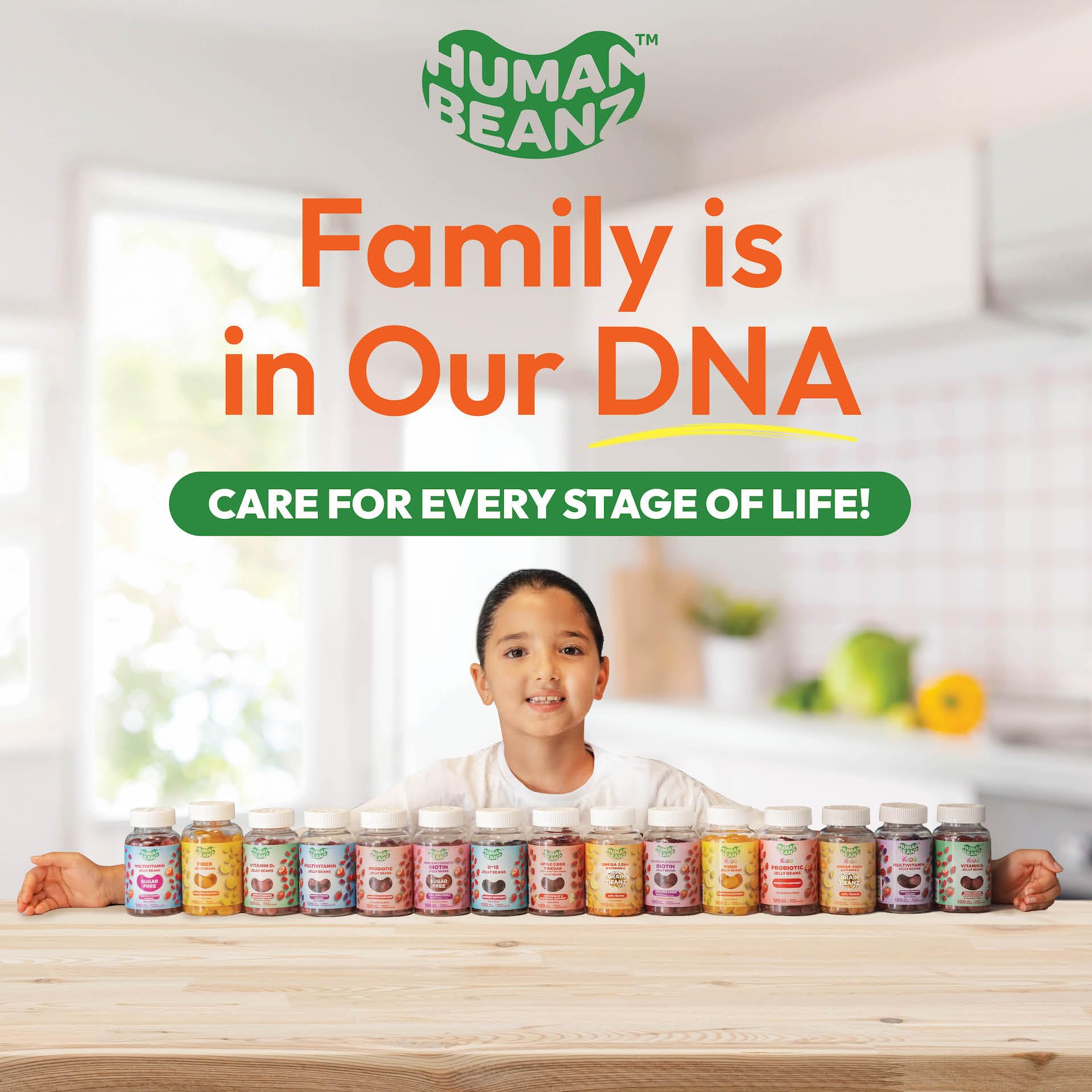 Human Beanz Omega-3 Kids Gummies nutritional ingredients list