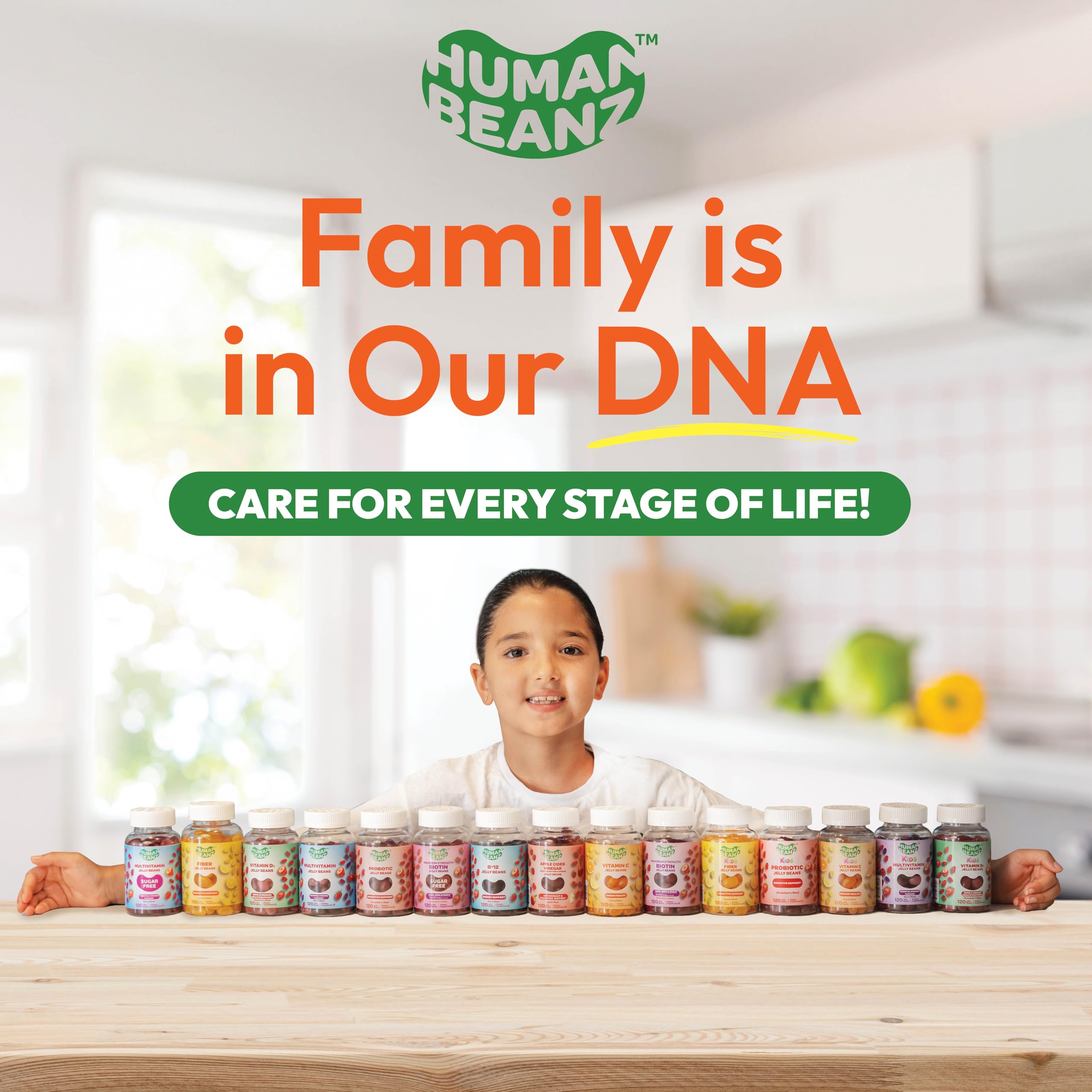 Human Beanz Vitamin C Jelly Beans being enjoyed by children