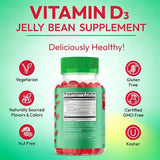 Human Beanz Vitamin D3 Jelly Bean Gummies ingredients list
