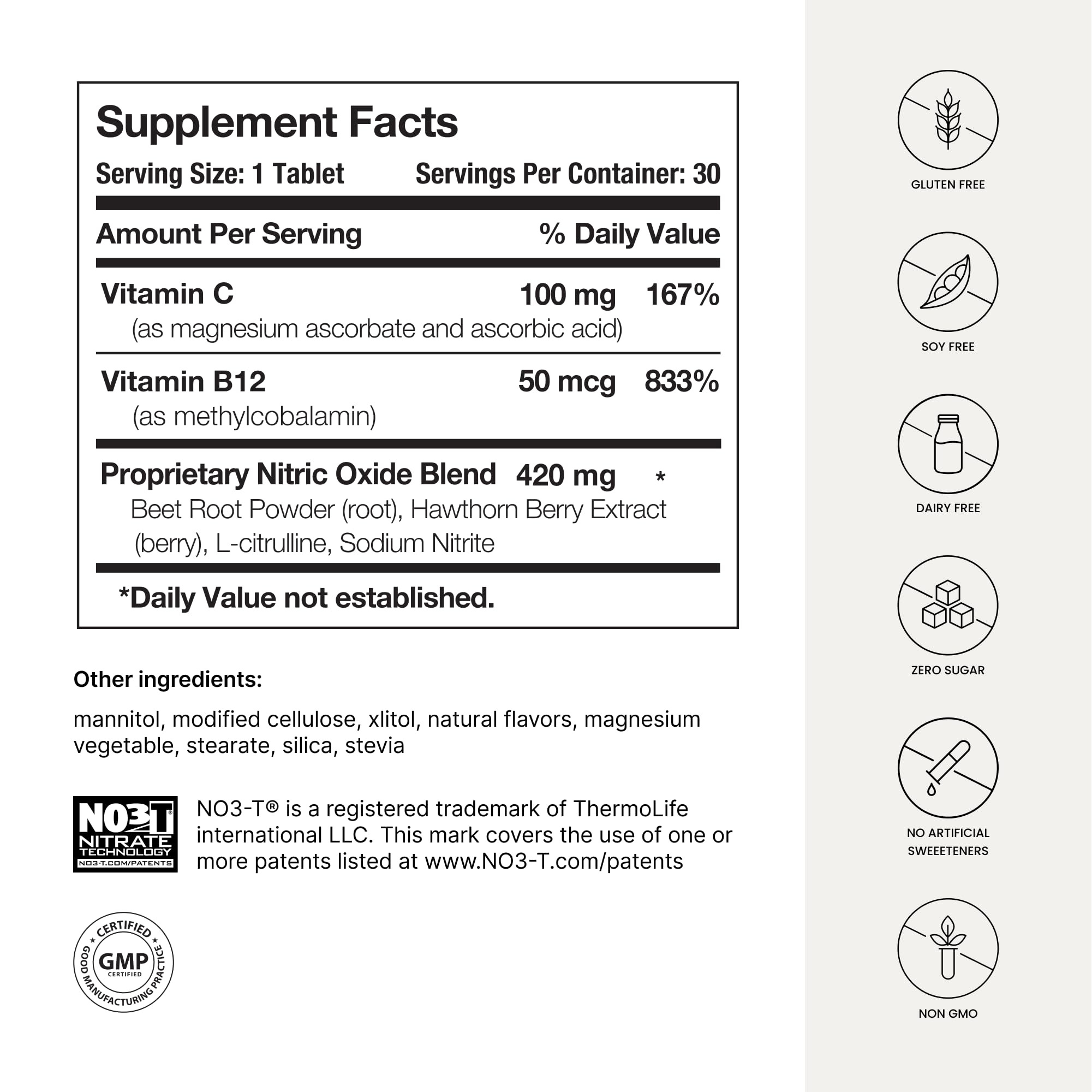 HumanN Neo40 supplement with fruits background