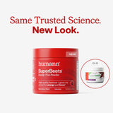 HumanN SuperBeets Energy Plus packaging side view