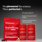 HumanN SuperBeets Energy Plus with fresh berries