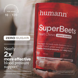 Humann SuperBeets Heart Chews ingredients list