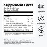 HumanN SuperGrape Chews with CoQ10 grape flavour chews in bowl