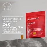 HumanN Turmeric Chews box side view