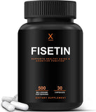 HUMANX Fisetin 500mg supplement front view