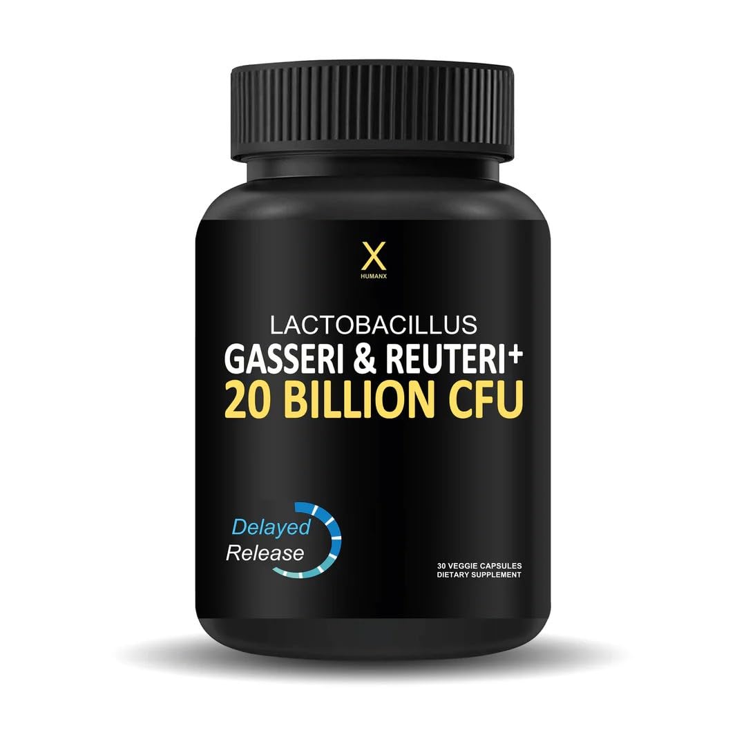 HUMANX Prebiotic Supplement front view with 20 billion CFU label