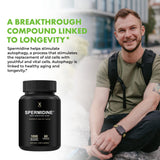 HUMANX Spermidine+ nutritional information label