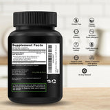 HUMANX Sulforaphane+ capsules in a clear bottle