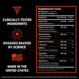 HUMBLEROOTS PERFORMANCE FOCUS Nootropic Capsules on a table