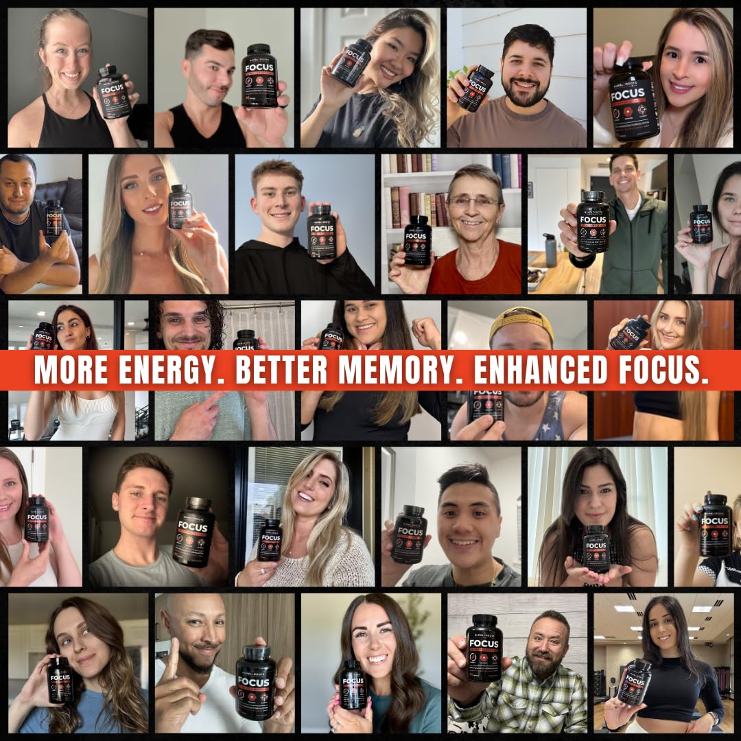HUMBLEROOTS PERFORMANCE FOCUS Nootropic Capsules opened bottle