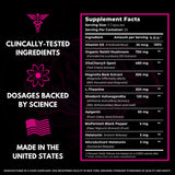HUMBLEROOTS PERFORMANCE Sleep Supplement Capsules ingredients close-up