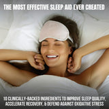 HUMBLEROOTS PERFORMANCE Sleep Supplement Capsules on a wooden table