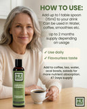 HUmineral Ionic Liquid Minerals Concentrate 295g glass dropper bottle