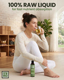 HUmineral Ionic Liquid Minerals Concentrate 295g serving suggestion with smoothie