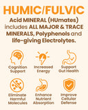 HUmineral Trace Minerals Supplement side view