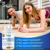 Humming Herbs Potassium Citrate 500mg capsules close-up