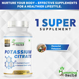 Humming Herbs Potassium Citrate 500mg ingredients list