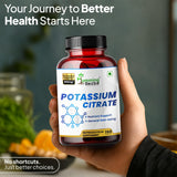 Humming Herbs Potassium Citrate Capsules in a lifestyle setting