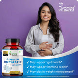 Humming Herbs Sodium Butyrate+ 4-in-1 Formula packaging