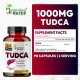 Humming Herbs TUDCA Bile Acid Supplement 1000mg side view