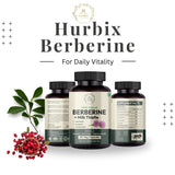 HURBIX NUTRITION Berberine 1300 mg supplement side view