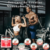 Hurdilen Creatine Monohydrate Gummies on a travel bag