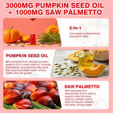 HUUAYAO Pumpkin Seed Oil Gummies nutritional information on packaging
