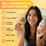 HUUAYAO Saffron Gummies 10-IN-1 ingredients list