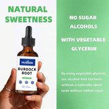 HUXINSK Burdock Root Liquid Extract 60ml packaging