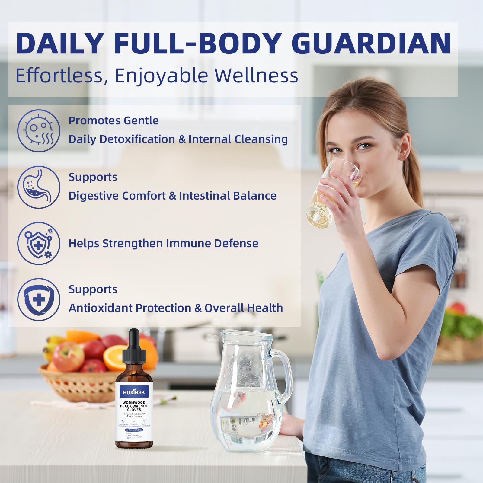 HUXINSK Herbal Parasite Cleanse 141g ingredients list