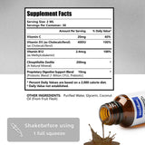 HUXINSK Liquid Zeolite Drops 150g bottle side view