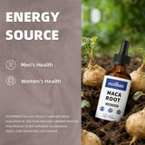 HUXINSK Maca Root Liquid Drops with measuring dropper