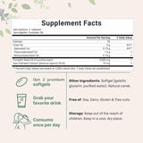 HWAXIGO Pumpkin Seed Oil with Saw Palmetto softgels in bottle