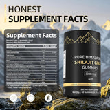 HWAXIGO Shilajit Gummies individual gummy close-up