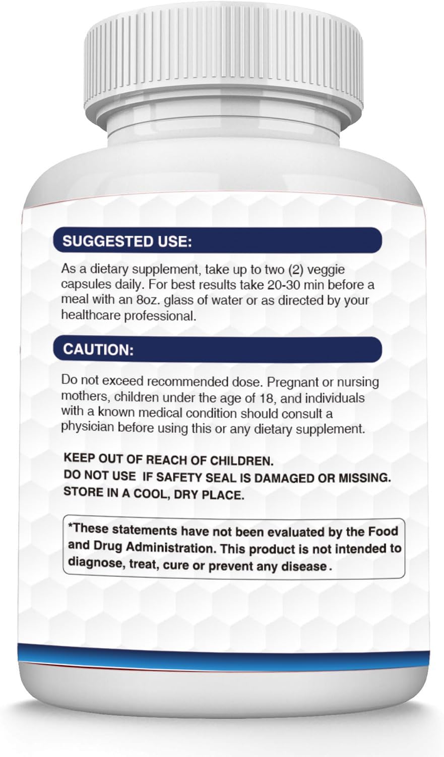 HWMS Magnesium Complex Capsules lifestyle scene with a glass of water