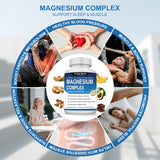 HWMS Magnesium Complex Capsules with a measuring spoon