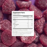 Hyalogic Hyaluronic Acid Gummies side view showing gummy texture