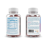 Hyalogic Hyaluronic Acid Gummies with a glass of water
