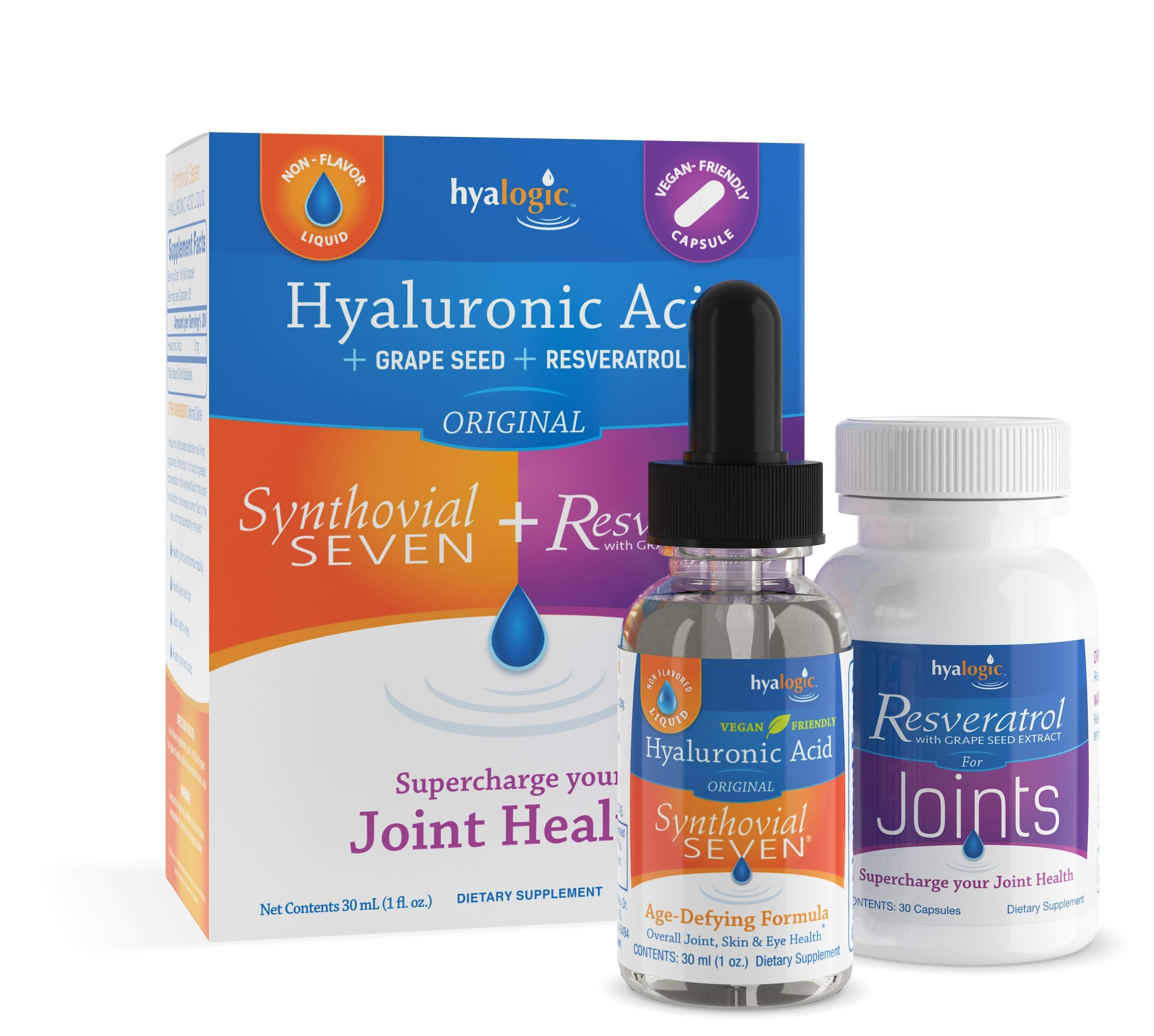 Hyalogic Synthovial Seven Plus Hyaluronic Acid 91g front view