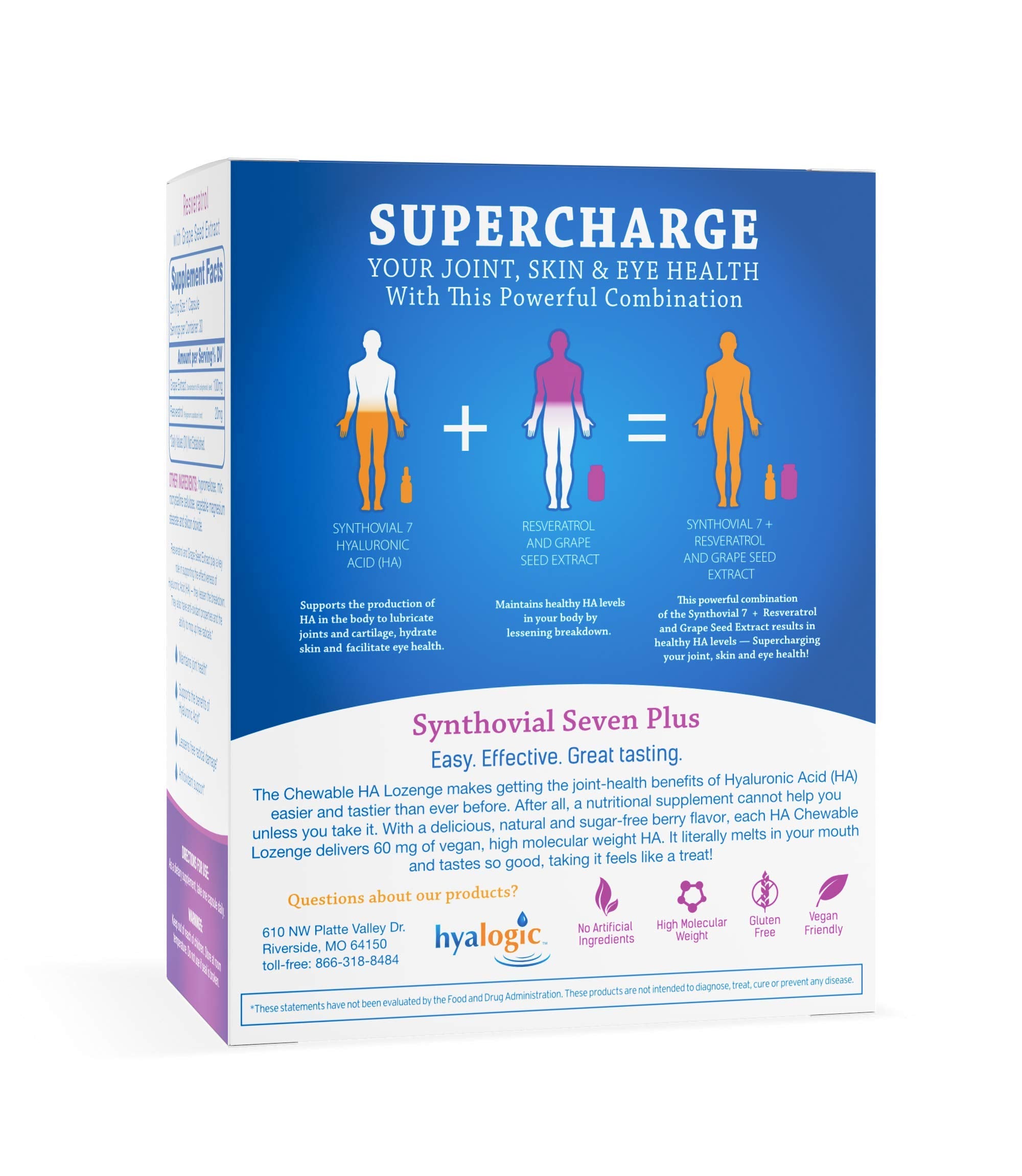 Hyalogic Synthovial Seven Plus packaging details