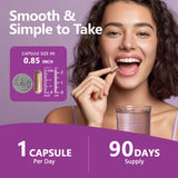 HyberVive Triple-Action Herbal Supplement on a wooden table