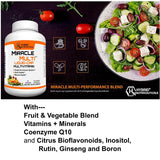 Hybrid Nutraceuticals Miracle Multi Liquid Cap Multivitamin 120 Softgels packaging