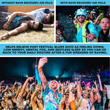 Hydralit 5-HTP Rave use Aid Pills lifestyle shot
